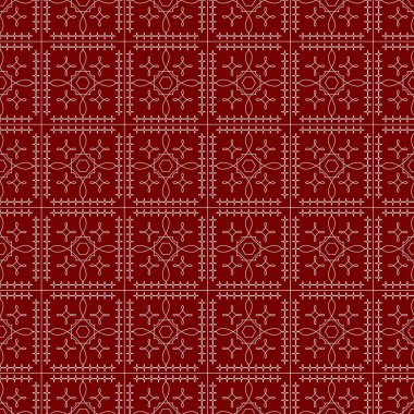 Bir şablona sahip soyut, pürüzsüz kare desenleri. Parlak modern stil dokusu. Seramik, tekstil, kumaş, kağıt, duvar kağıdı, baskı, dergi, broşür. Tasarımın için şablon. Vektör illüstrasyonu