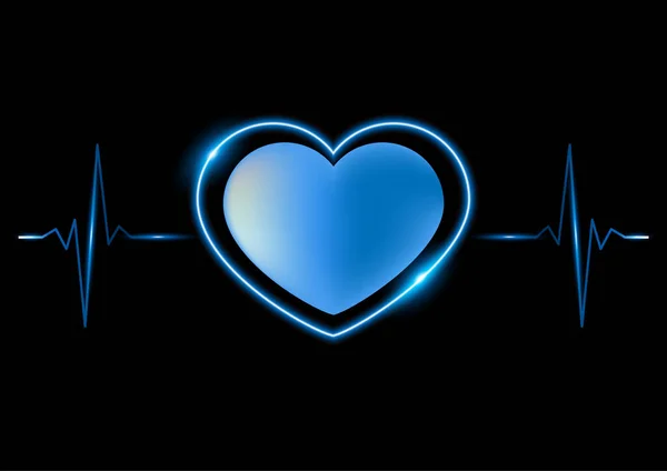 Medizinische Forschung Der Menschlichen Gesundheit Kardiologische Untersuchung Abstrakte Vektorillustration Eines — Stockvektor