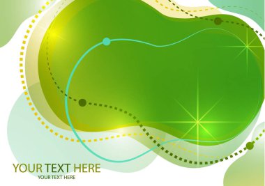 Yaratıcı soyut arkaplan Akışkan Biçim Renkleri ve Şekiller. Hareketli parlak şekilli bir vektör. Pankart ya da poster için gelecek tasarımı, poster tasarımı.