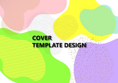 Parlak soyut arkaplan, renkli dalgalar, akan sıvı form, sıvı sıçrama. Kartvizitler, davetiyeler, hediye kartları, el ilanları, broşürler için modern dinamik grafik tasarımı. Vektör illüstrasyonu