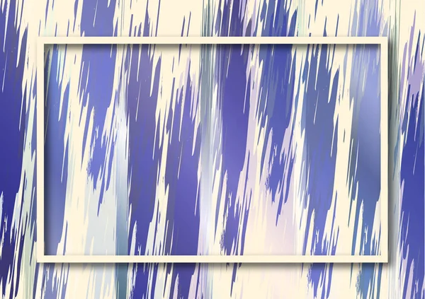 Яркие Краски Чернильная Кисть Линии Текстуры Бежевый Фон Элемент Художественного — стоковый вектор