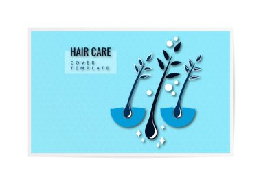 Yaratıcı yalıtılmış saç kökü ikonu. Vektör logosu saç tanılama merkezi. Güzellik salonu konsepti, yardım kliniği, kırık uçlar, saç dökülmesi, saç sağlığı, şampuan, saç kremi. Vektör illüstrasyonu