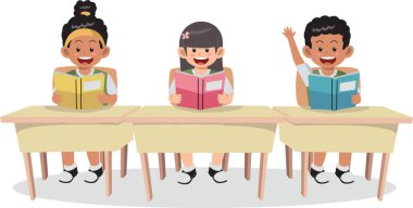 Bir grup hevesli öğrenci öğretmenlerinin sorularını cevaplamaya hazır.