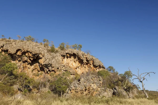 Tufa Travertijn Grotten Noord West Provincie Zuid Afrika — Stockfoto