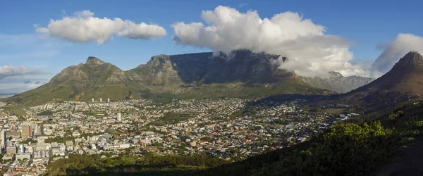 Cape Town City Bowl Table Mountain Western Cape South Africa — Stock Photo, Image