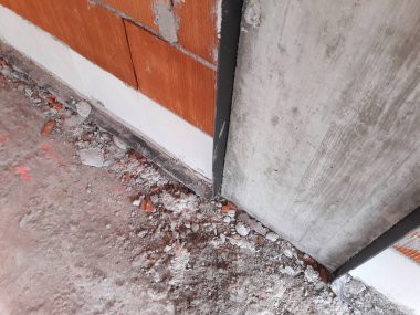 İnşaat alanında çalışma sürüyor.