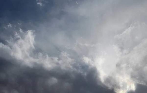 Himmel Und Wolken Frühling — Stockfoto