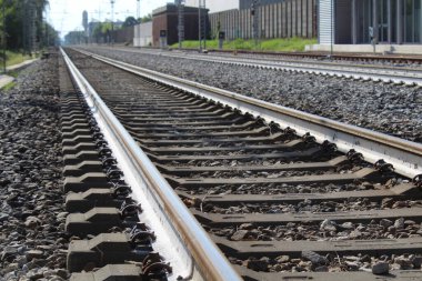 Tren rayları - turizm veya iş için seyahat