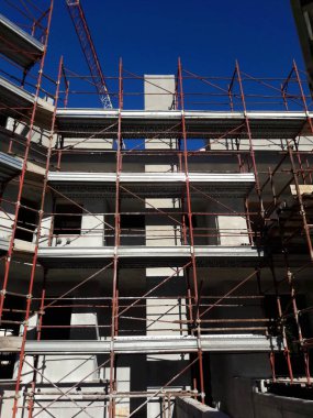 Coronavirus 'tan sonra inşaat alanındaki çalışmalar devam ediyor.