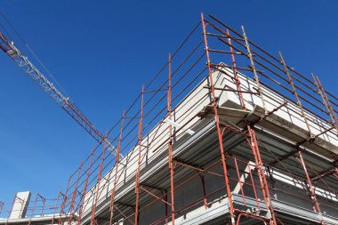 Coronavirus 'tan sonra inşaat alanındaki çalışmalar devam ediyor.