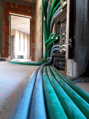 Coronavirus 'tan sonra inşaat alanındaki çalışmalar devam ediyor.