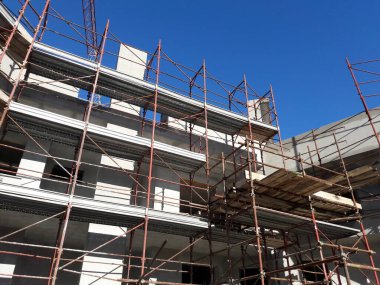 Coronavirus 'tan sonra inşaat alanındaki çalışmalar devam ediyor.