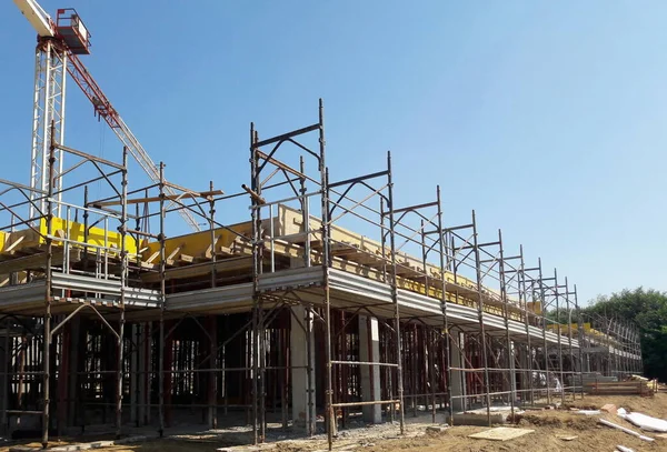 Trabajos Curso Obra Primavera Reanudación Las Actividades — Foto de Stock