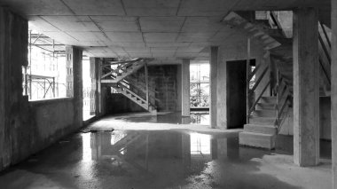 İnşaat sahasında çalışma sürüyor - faaliyetlerin sürdürülmesi