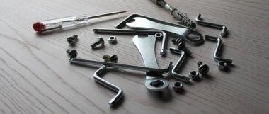 Donanım, anahtarlar, allen tuşlar, el sanatları için sürgüler