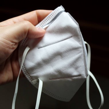 Koruyucu maske. Kendimizi virüslerden koruyalım.