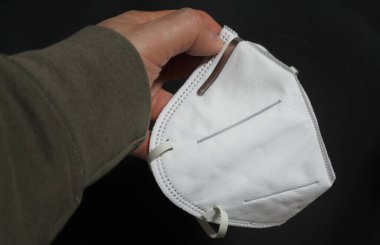 Koruyucu maske. Kendimizi virüslerden koruyalım.