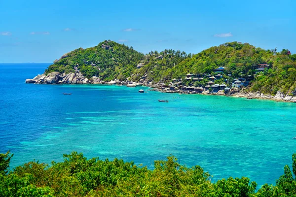 Vista Della Spiaggia Tropicale Thailandia — Foto Stock