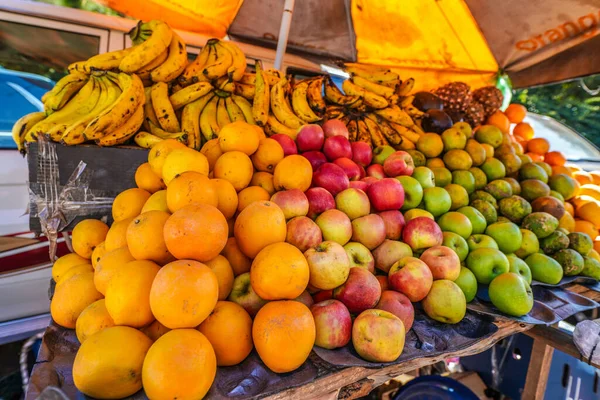 Frutas Frescas Mercado Lubumbashi Congo — Fotografia de Stock