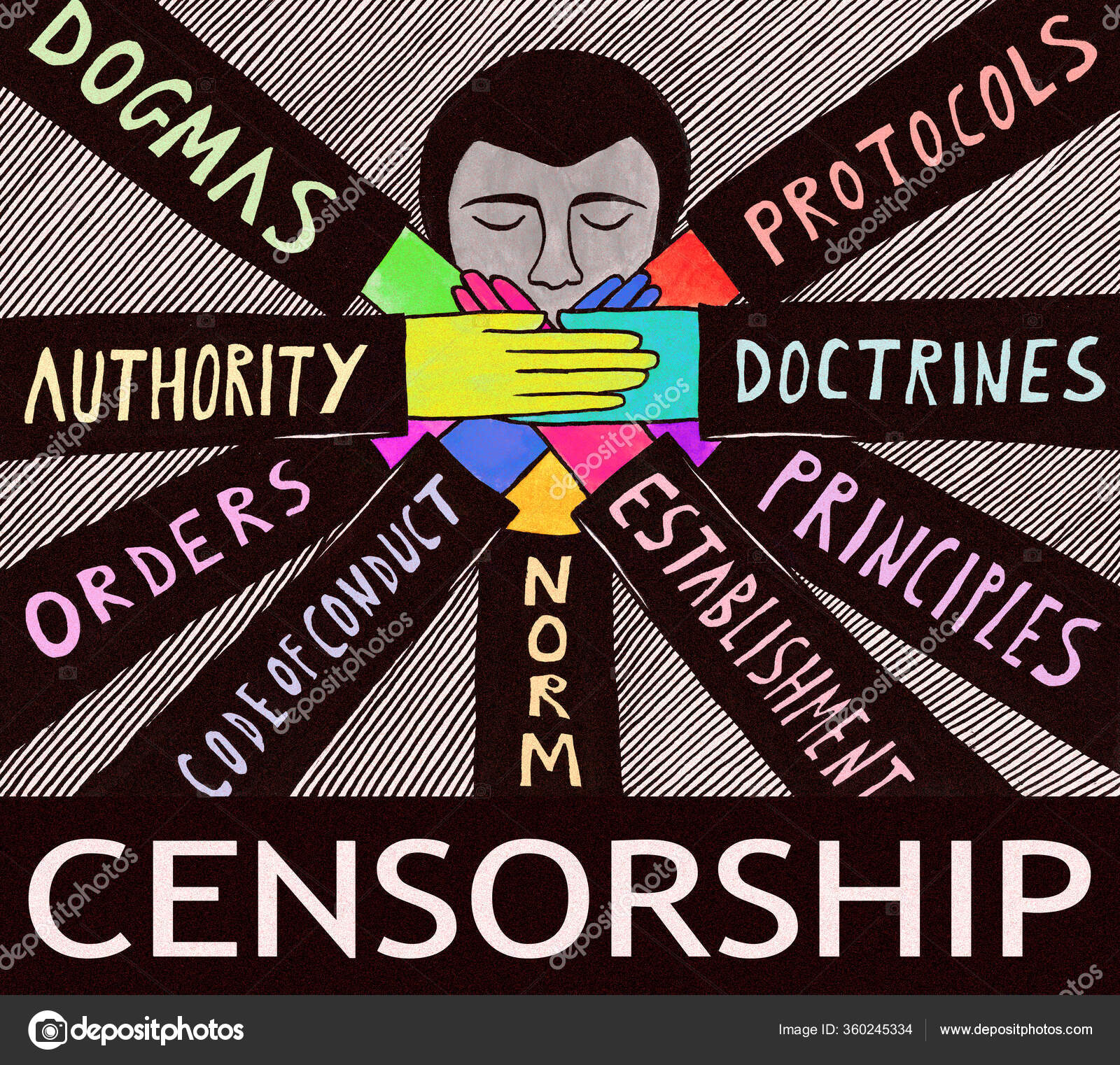 Anonymous drawing Cut Out Stock Images \u0026 Pictures - Page 3 - Alamy, image size:1600x1522