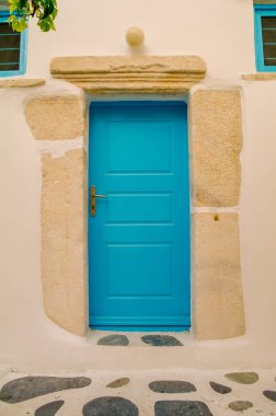 Santorini Adası 'nın güzel mimarisi, Yunanistan