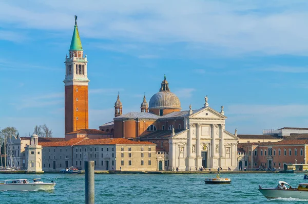 Venecia Italia Agosto 2016 San Giorgio Maggiore Isla Vista Través — Foto de Stock