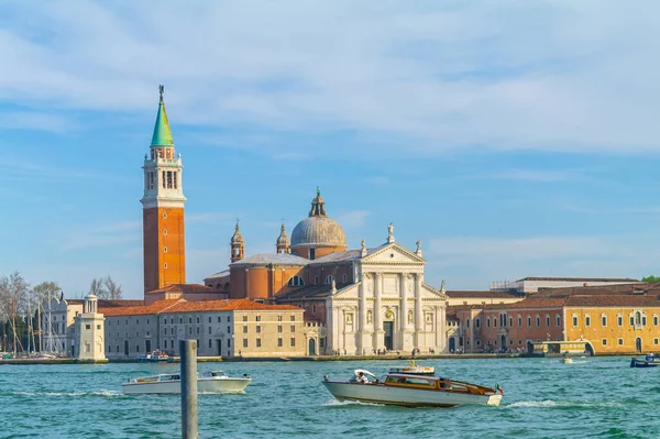 Venecia Italia Agosto 2016 San Giorgio Maggiore Isla Vista Través — Foto de Stock