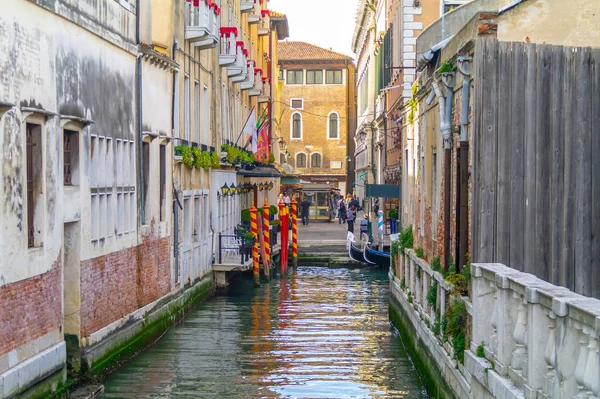 Vista Canal Veneza Itália — Fotografia de Stock