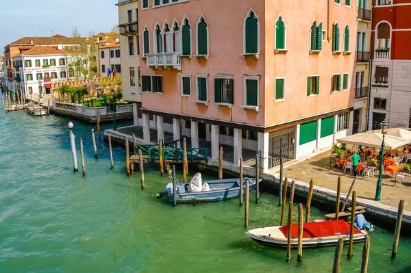 Hermosa Vista Sobre Gran Canal Venecia Italia — Foto de Stock