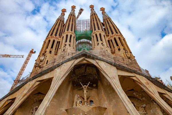 Katedrála Sagrada Familia Barcelona — Stock fotografie