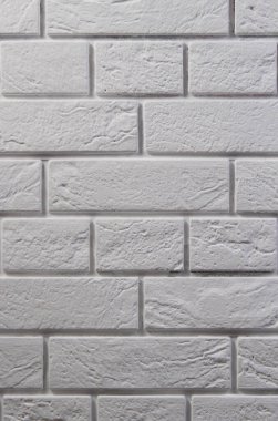beyaz ve gri tuğla duvar dokusu