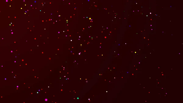 Fondo Abstracto Con Partículas Polvo Ilustración Estrellas Cósmicas Concepto Mágico —  Fotos de Stock