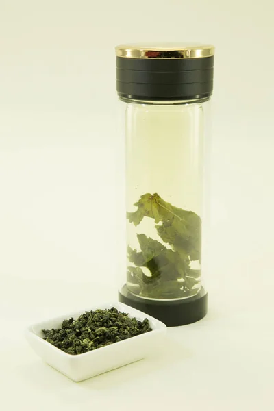 Chinese Green Tea Tea Normalize Pressure Tea Normalize Pressure Brewed — Stock Photo, Image