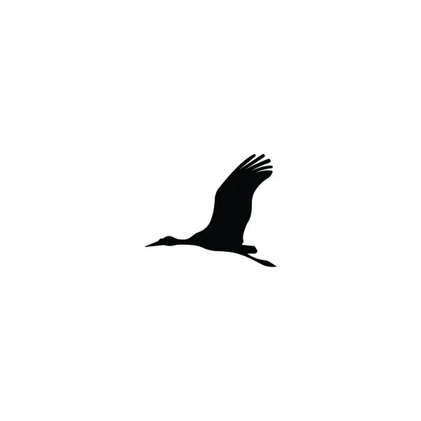 Illustrazione Vettoriale Modello Logo Uccello — Vettoriale Stock