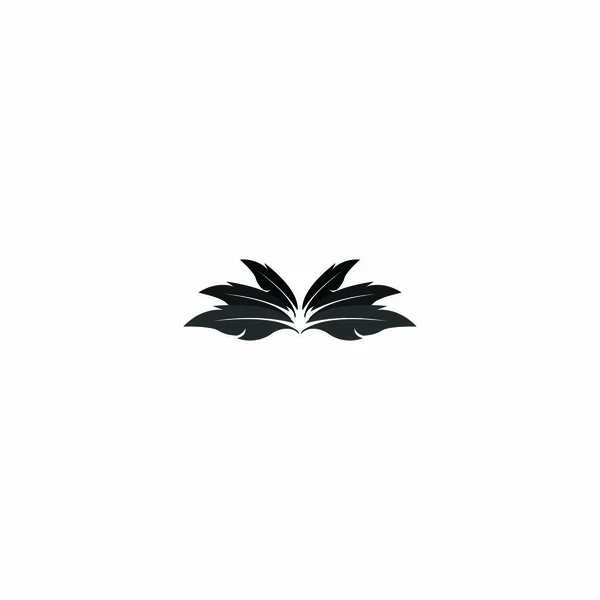 Векторный Шаблон Логотипа Пера — стоковый вектор