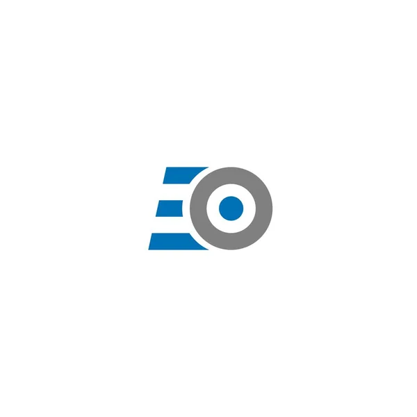 Letra Logotipo Icono Plantilla Ilustración — Vector de stock