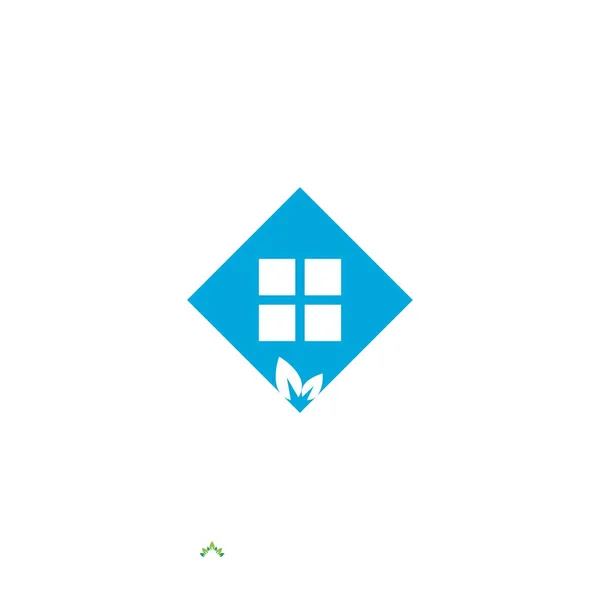 Pencereleri Logo Resimlemesi — Stok Vektör