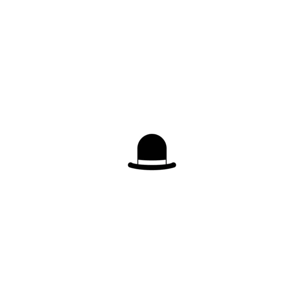 Chapeau Logo Icône Vectoriel Illustration — Image vectorielle