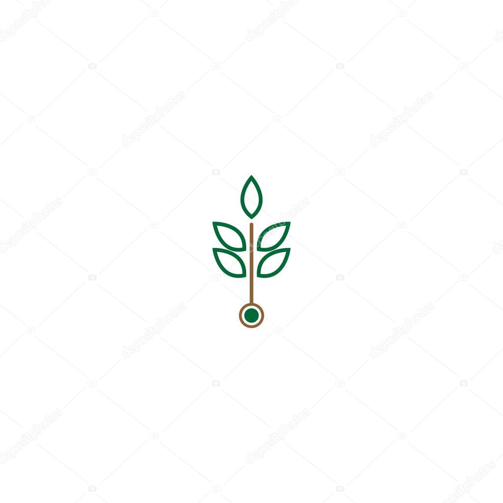 Rice logo icon concept