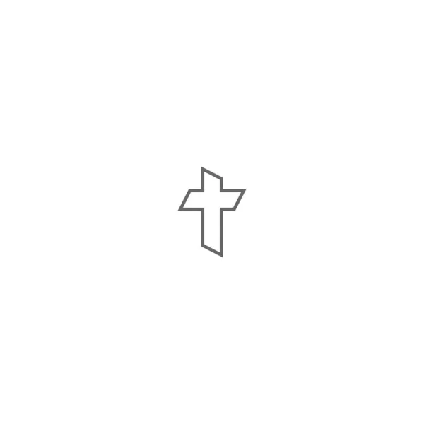 Lettera Logo Icona Concetto Illustrazione — Vettoriale Stock