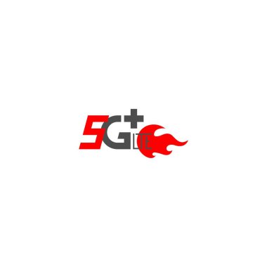 5G LTE logo illüstrasyonu