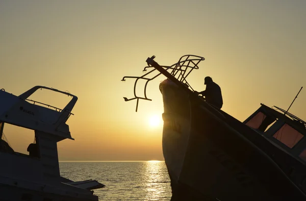 Naufragio en Lesbos — Foto de Stock