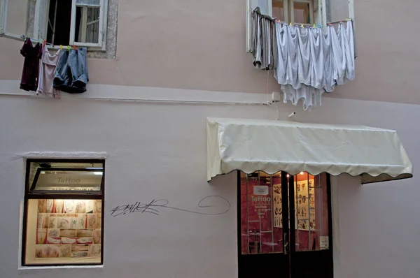 Tatoo shop Zadar — Zdjęcie stockowe