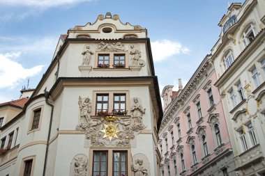 Görünüm Charles Bridge, Prague, Çek Cumhuriyeti.