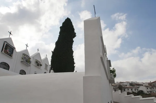 Casabermeja graveyard Andalusia — Stock Photo, Image