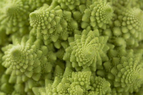 a green cauliflower