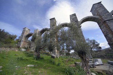 Antik kullanım Lesvos Yunanistan
