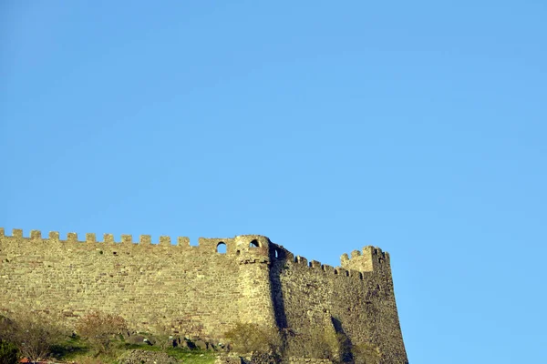 Hrad Molivos Lesvos, Řecko — Stock fotografie