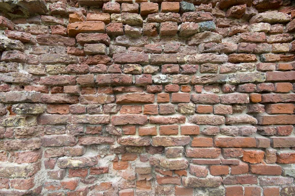 Muro de ladrillo de piedra en ruina Holanda — Foto de Stock