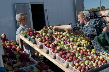 St. Jacobs farmer's market, Ontario Kanada